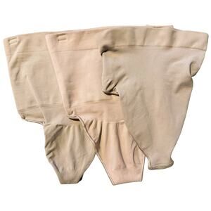 NEW 3-Pack SKIMS Seamless Sculpt Mid Waist Thong Size XSmall New Without Tags